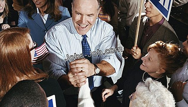 American Politician Meeting Supporters at a Political Rally