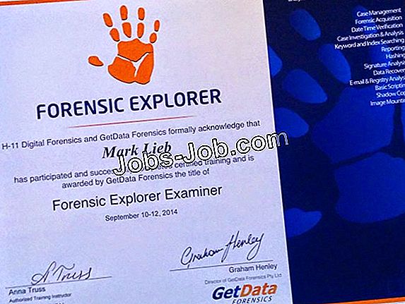 Forensic Examiner Certification